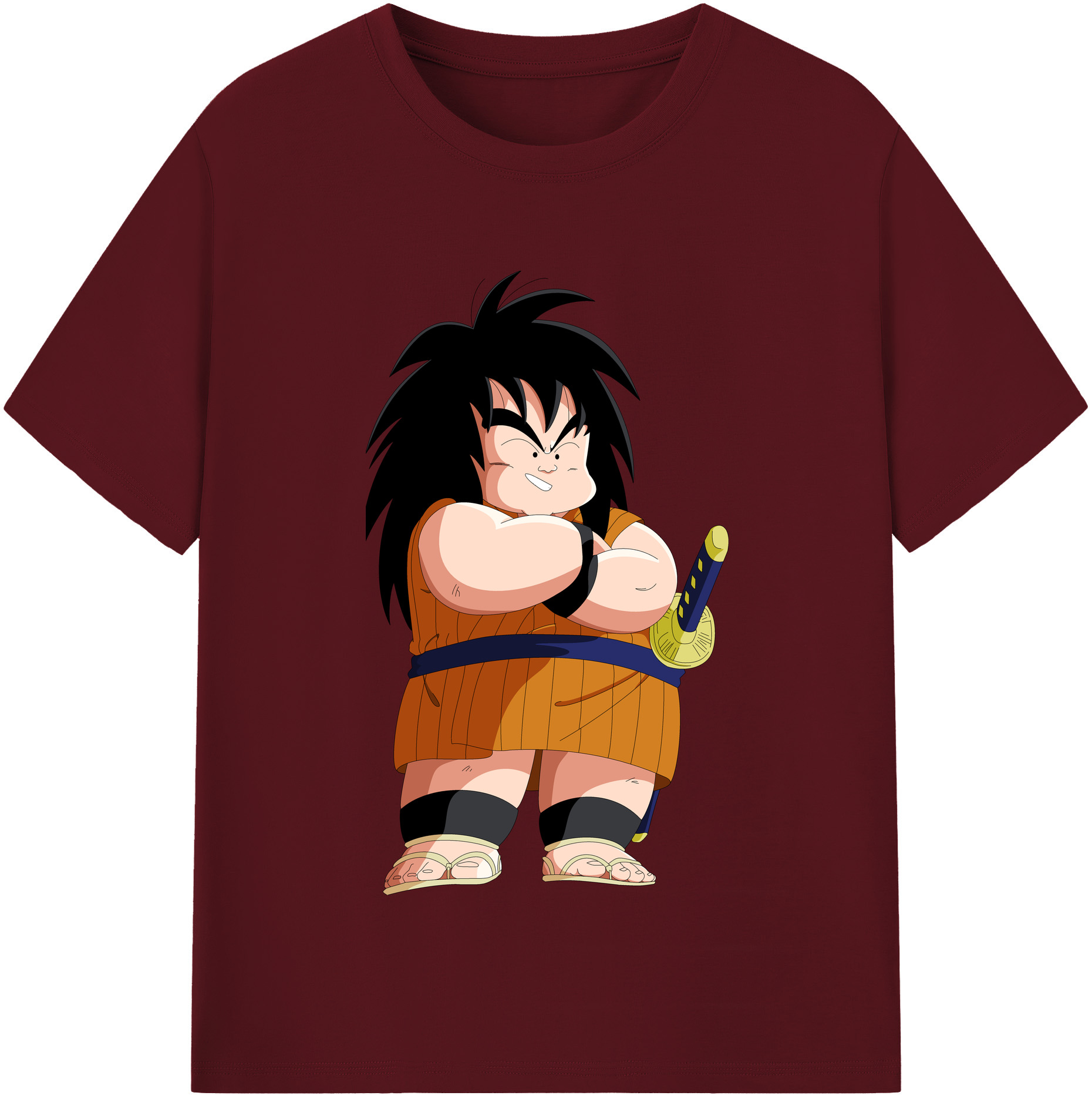 （画像用） ドラゴンボール やじろべえ DRAGON BALL Yajirobe 綿100％半袖Tシャツ（フロントプリント）